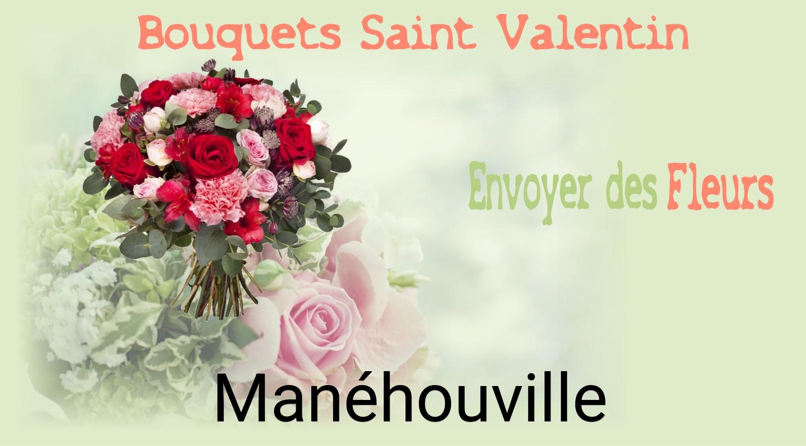 Roses de Saint-Valentin livrées à Manéhouville